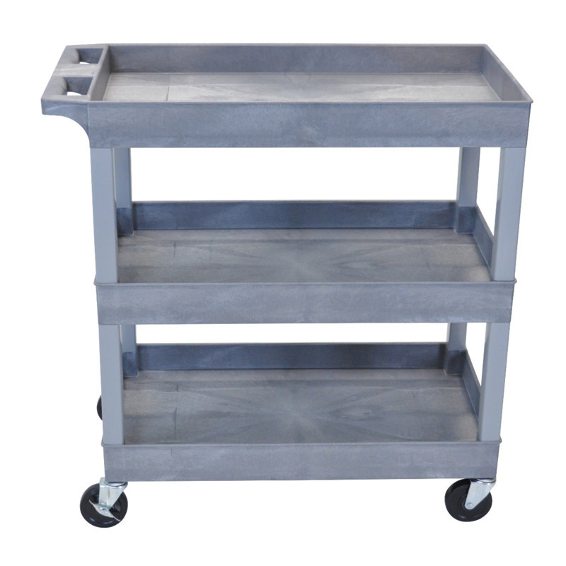 E Series Utility Cart, Gray