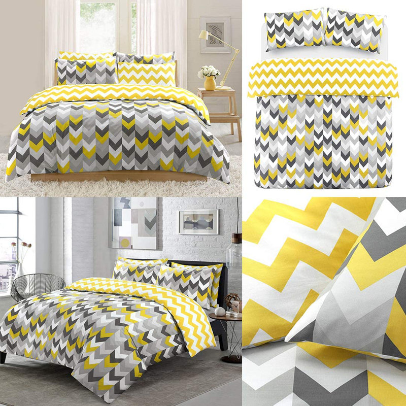 NightComfort's Avaiah Duvet Cover Set, Single - 1 Standard Pillowcase