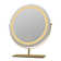 Ehrmann Aura Tri Tone Round Vanity Mirror with Table Stand, LED Makeup Mirror with 360 Degrees Rotatable