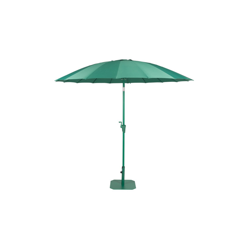 Outdoor Umbrella 98'' W Umbrella, Green