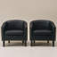 Fauteuil demi-tonneau capitonné 2 pièces Oscar-88292656