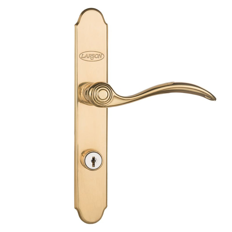 QuickFit Curved Handle (for Larson doors only), Brass