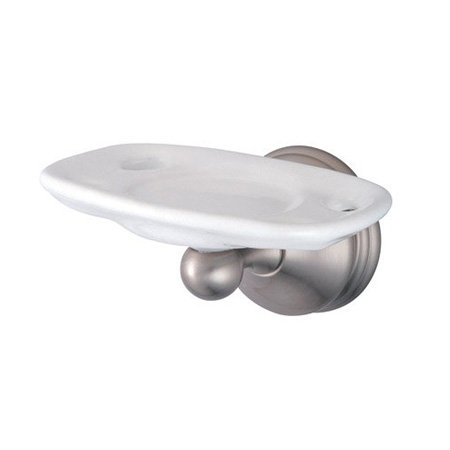 Porte-brosse à dents avec porte-verres st. louis Vintage, Nickel satiné