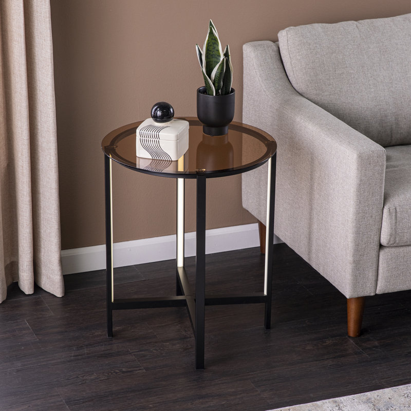 Appollonia End Table w/ LED Lighting