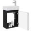 Single Bathroom Vanity with Ceramic Basin-143182520