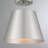 Oneeda 1-Light Ceiling Light in Brushed Nickel-1480708667