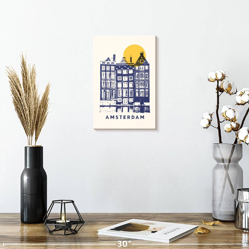 Aime Amsterdam City, 12" H x 8" W