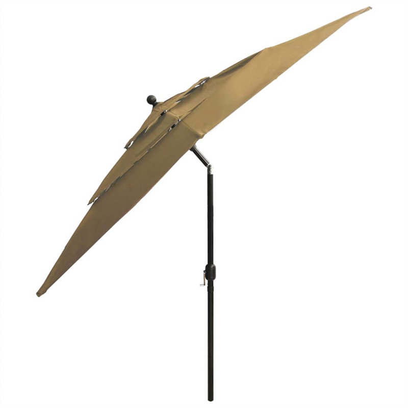 Lilyanna Market Parasol, Taupe