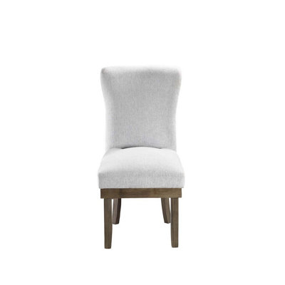 Ahupendra Upholstered Side Chair in Gray (Set of 2)