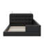 Queen Upholstered Platform Bed With 2 Reading Lights-47040303