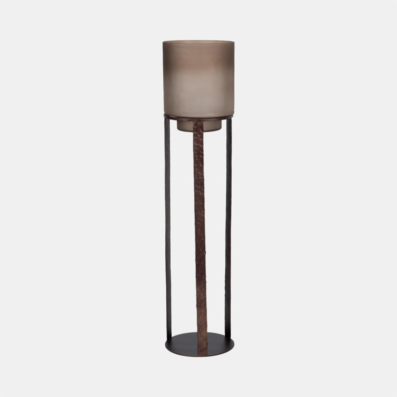 Lantern Holder, 47" H x 11" W x 11" D