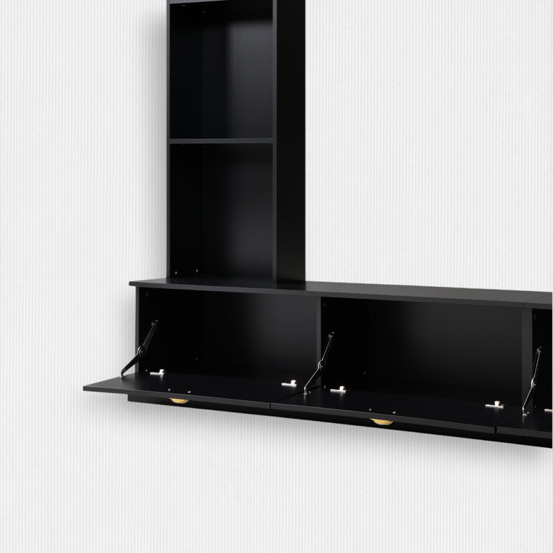 104.2'' Media Center, Black