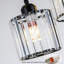 Lustre moderne en cristal pour plafonds hauts, luminaire suspendu réglable avec abat-jour en cristal K9, convenant au vestibule, à l'escalier et au salon