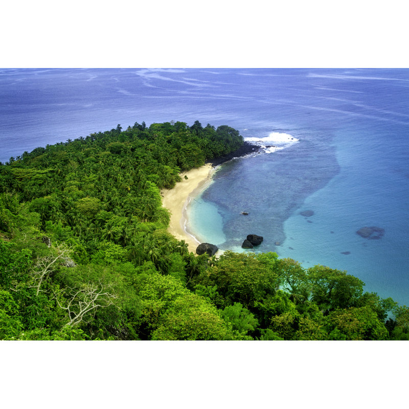 Banana Beach - Wrapped Canvas Print, 30cm H x 46cm W x 3.8cm D