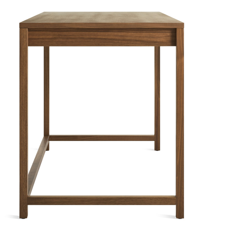 Open Plan Writing Desk, Walnut, 30" H x 54" W x 25" D