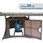 4-Seat Square Fire Pit Table