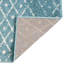 Tapis bleu sarcelle en polypropylène tissé à la machine Brissa-1581614633