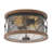 Inlight 2-Light Farmhouse 13''W Outdoor Flush Mount Ceiling Light, Bulb Not Included