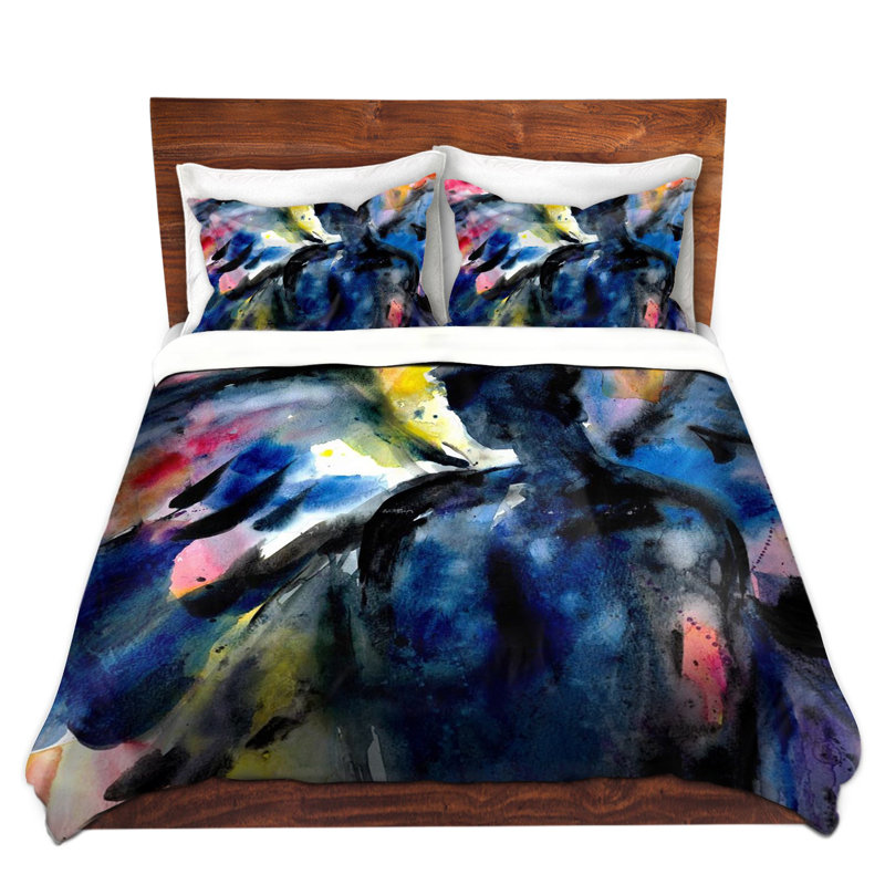 Ensemble de housse de couette angel iii, 1 housse de couette grand + 2 taies standards