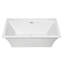 Madelyn 5 65.75" Freestanding Air Bathtub - Matte