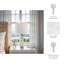 Lampe de table en grès avec base sculpturale texturée - Abat-jour en tissu blanc de 26 po - Chambre à coucher moderne, salon, éclairage de bureau