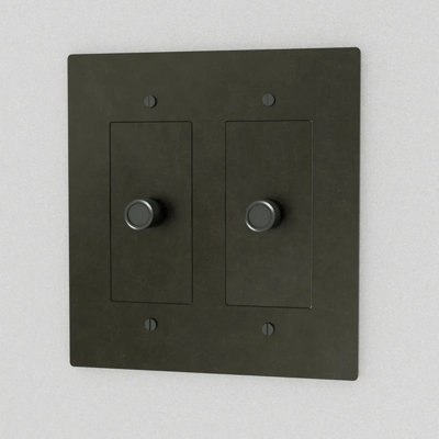 Brass 3-Way Rotary Dimmer Switch