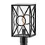 Tête de lanterne câblée à 1 lumière H 15,5 po Brixton-59771724