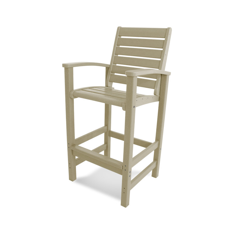 Chaise de bar POLYWOOD Signature, Sable