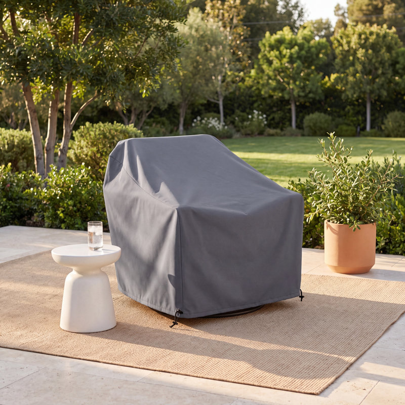Aniston Teak Swivel Outdoor Patio Chair Covers