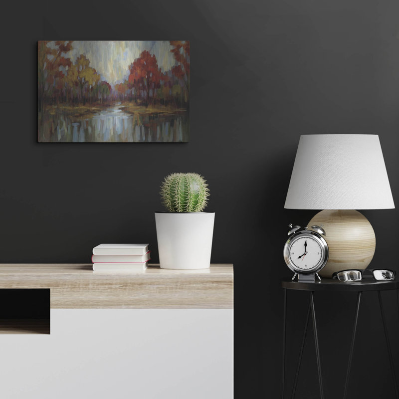 «Fall Aquarelle» par Silvia Vassileva, H 16 po x l 24 po