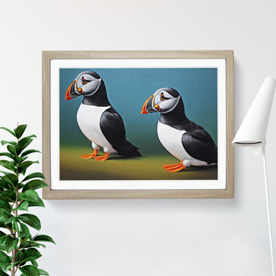 Puffin Birds Vol.1 - Single Picture Frame Print