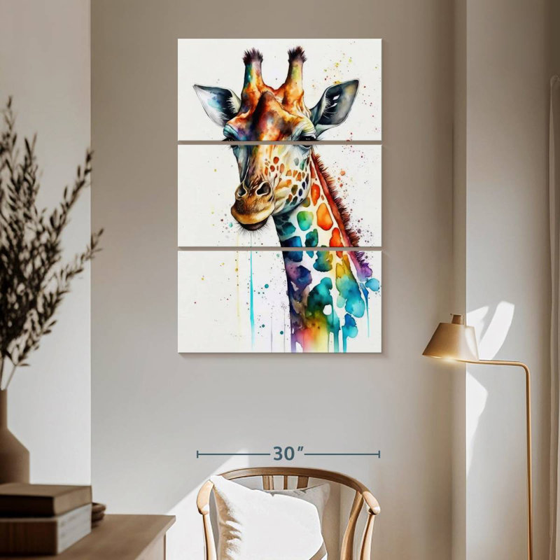 Girafe Brampt, H 65 po x l 42 po