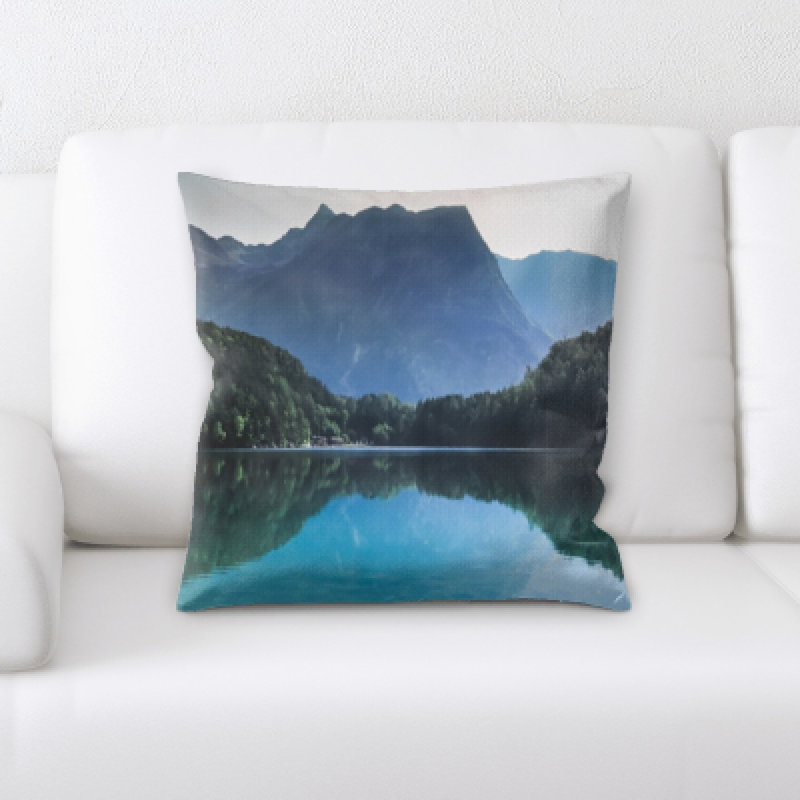 Microsuede Throw Pillow