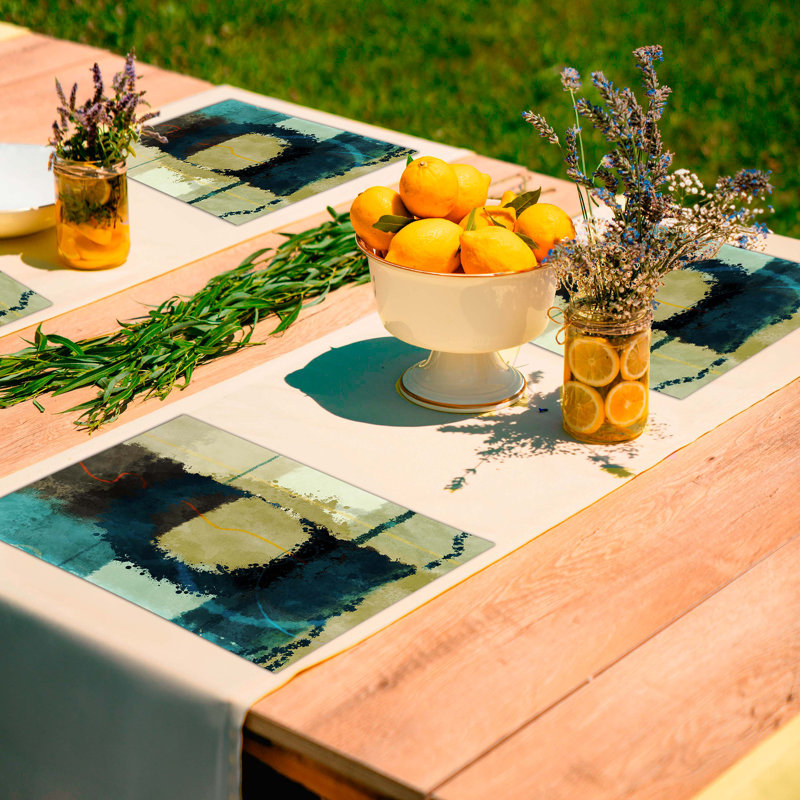 Polyester Abstract Placemat