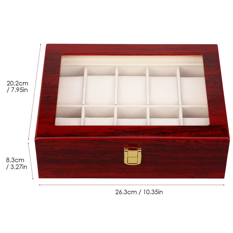 10 Slots Watch Box