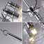 Lustre empire unique à 5 lumières Martyn