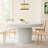 Kareen Concrete Pedestal Dining Table-104207745-104207749-101544880