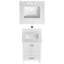 Meuble-lavabo autoportant avec cadre en bois massif 24 po, comptoir de meuble-lavabo autoportant avec lavabo 24 po-1702827316