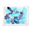 Turquoise de luxe abstrait fluide III - peinture sur toile-67358833-67358848