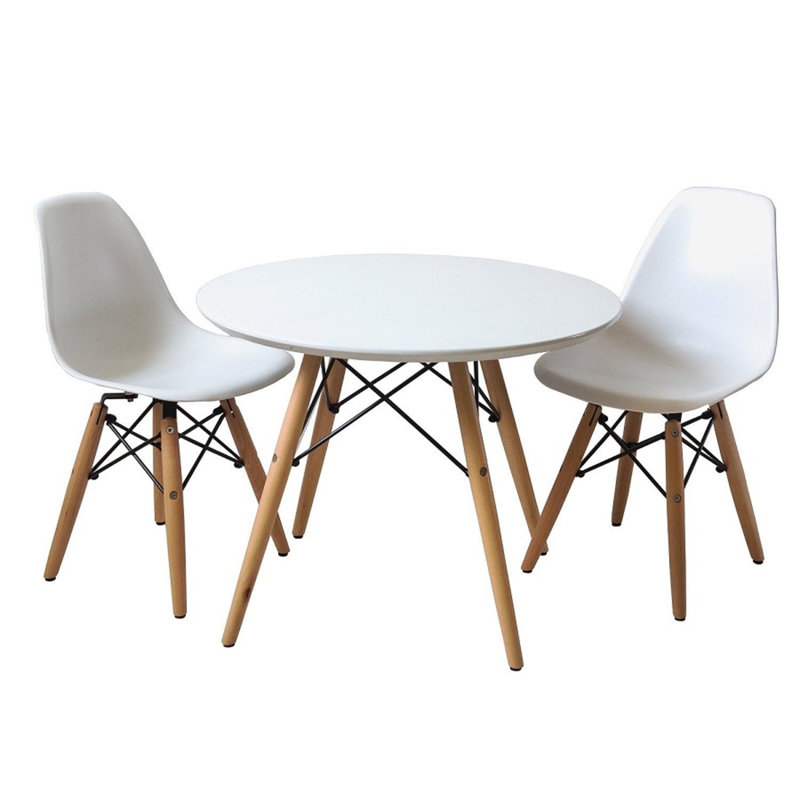 Ensemble de chaises de jeu Townson Kids, Blanc