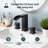 Modern 2 Handle Waterfall Bathroom Faucet