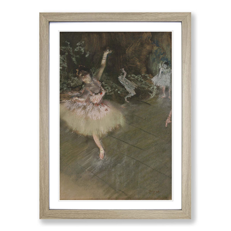 Edgar Degas - Single Picture Frame Painting, Oak