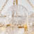 Extra Large 44'' Gold Bubble Chandelier, 18-Light Globe Pendant with Hand Blown Swirled Glass Balls, Mid Century Modern Dining Room Chandelier, Kitchen Island Light, Foyer Ceiling Fixture with E12-124809530