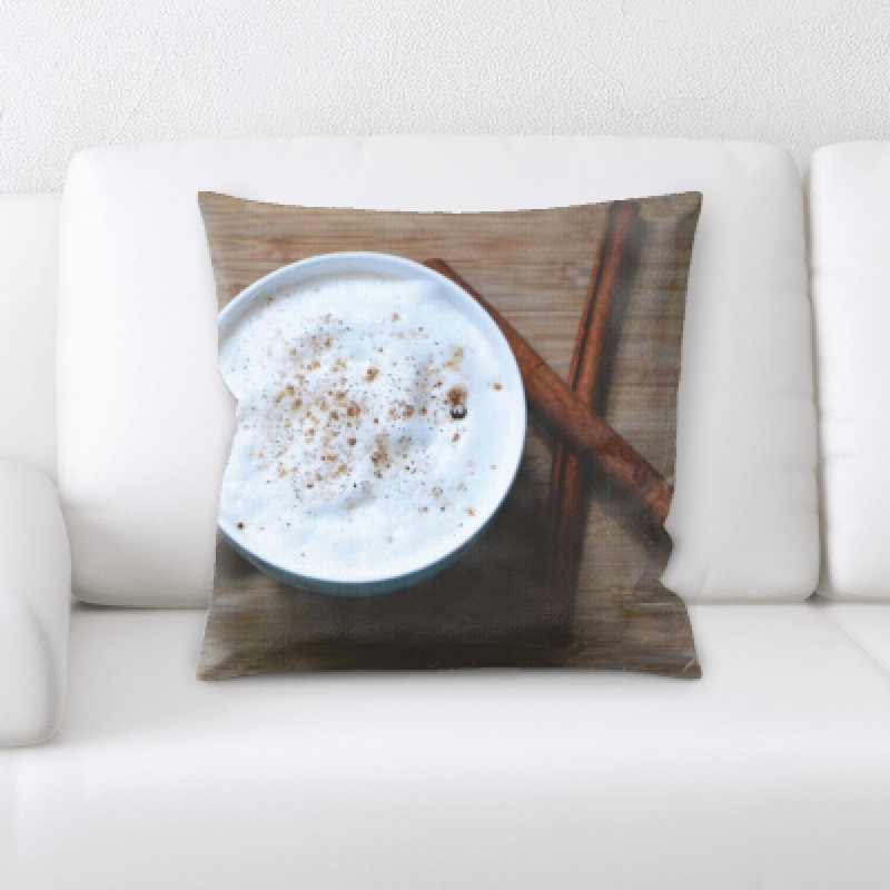 Microsuede Throw Pillow