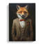 Fox in a Suit Painting No.2 - Wrapped Canvas-2124810693
