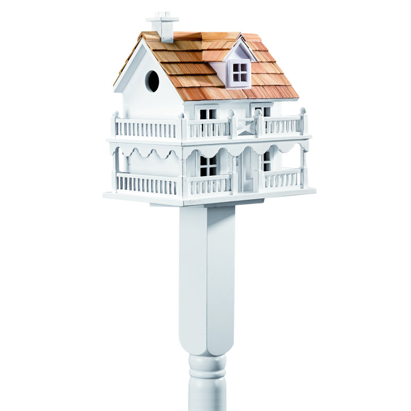 Wooden Cape Cod Birdhouse
