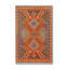Tapis tissé orange Mosso-704553298