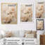 Arrangement d'œillets beige IV sur toile-492584088-521516238