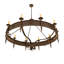 Rustic Lodge 10 - Light Chandelier