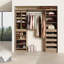 Rangement modulaire 36,02 po avec tablette et tringle à cintres-370051136